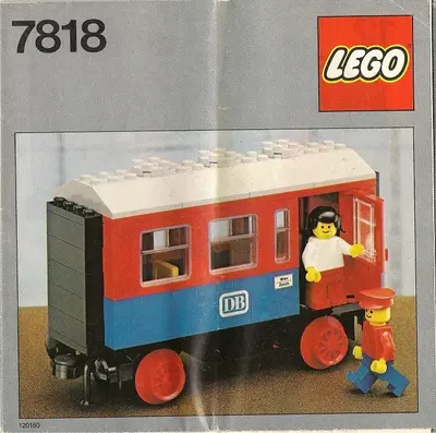 LEGO Trains 7818 Passenger Coach set, image 2