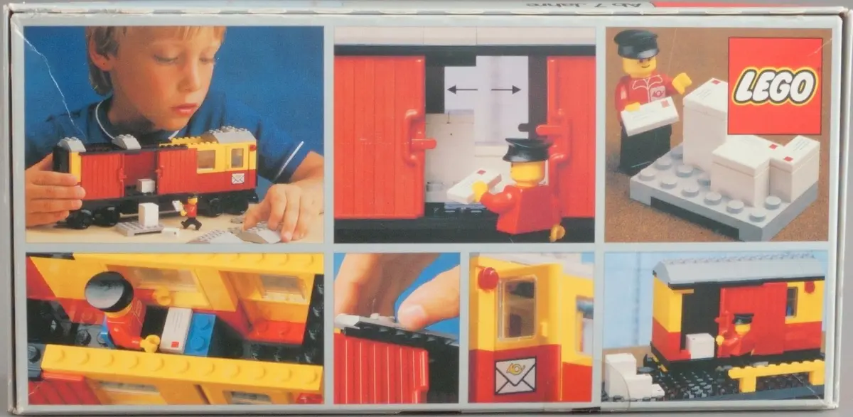 LEGO Trains 7819 Postal Container Wagon set, image 13