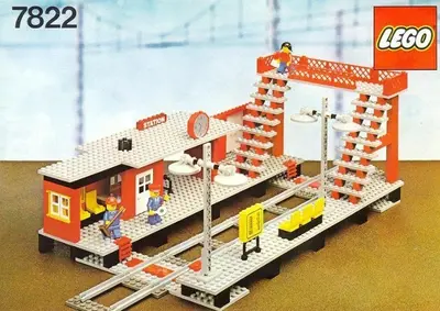 LEGO Trains 7822 Railway Station set, image 2
