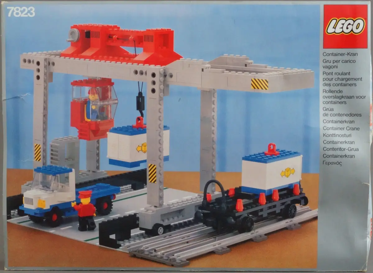 LEGO Trains 7823 Container Crane Depot set, image 16