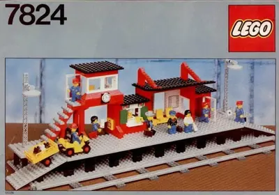 LEGO Trains 7824 Railway Station set, image 2