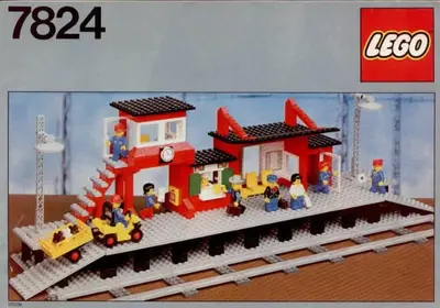 LEGO Trains 7824 Railway Station set