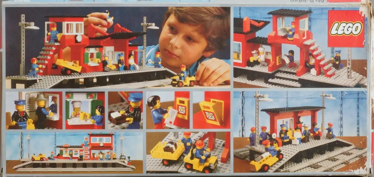 LEGO Trains 7824 Railway Station set, image 25