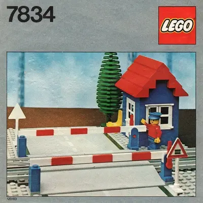 LEGO Trains 7834 Level Crossing set, image 2