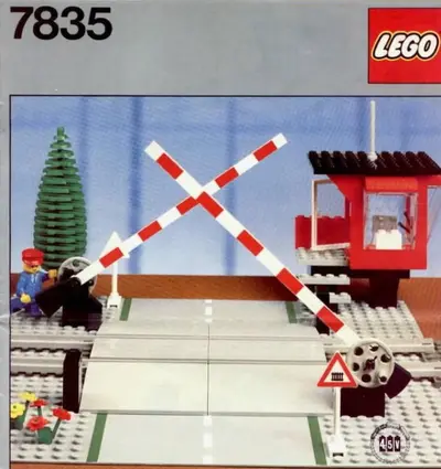 LEGO Trains 7835 Road Crossing set