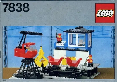 LEGO Trains 7838 Freight Loading Depot set, image 2