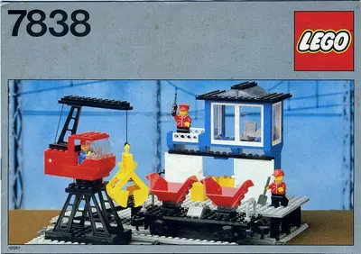 LEGO Trains 7838 Freight Loading Depot set