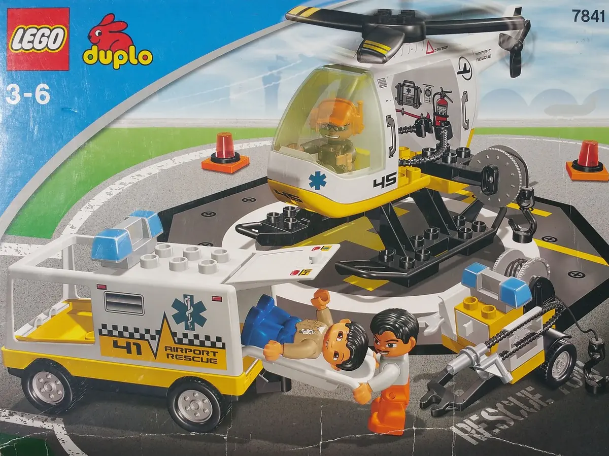 LEGO DUPLO 7841 Helicopter Rescue Unit set