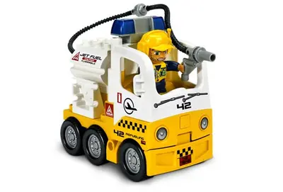 LEGO DUPLO 7842 Jet Fuel Truck set