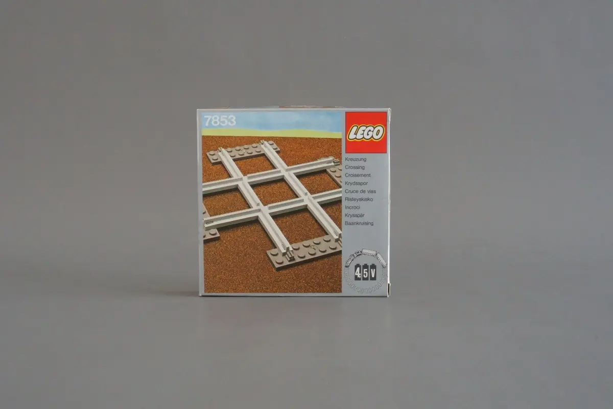 LEGO Trains 7853 Crossing, Grey 4.5V set, image 5