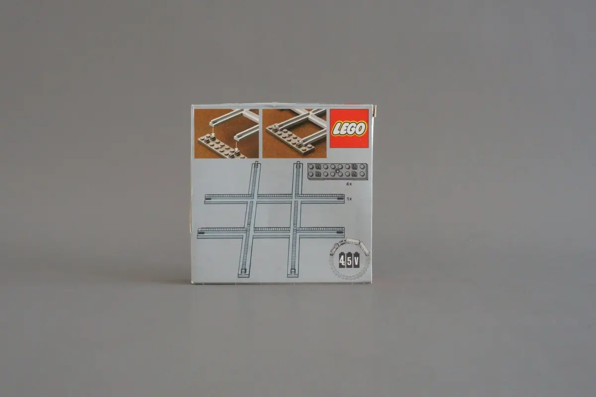 LEGO Trains 7853 Crossing, Grey 4.5V set, image 6