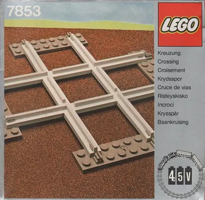 LEGO Trains 7853 Crossing, Grey 4.5V set