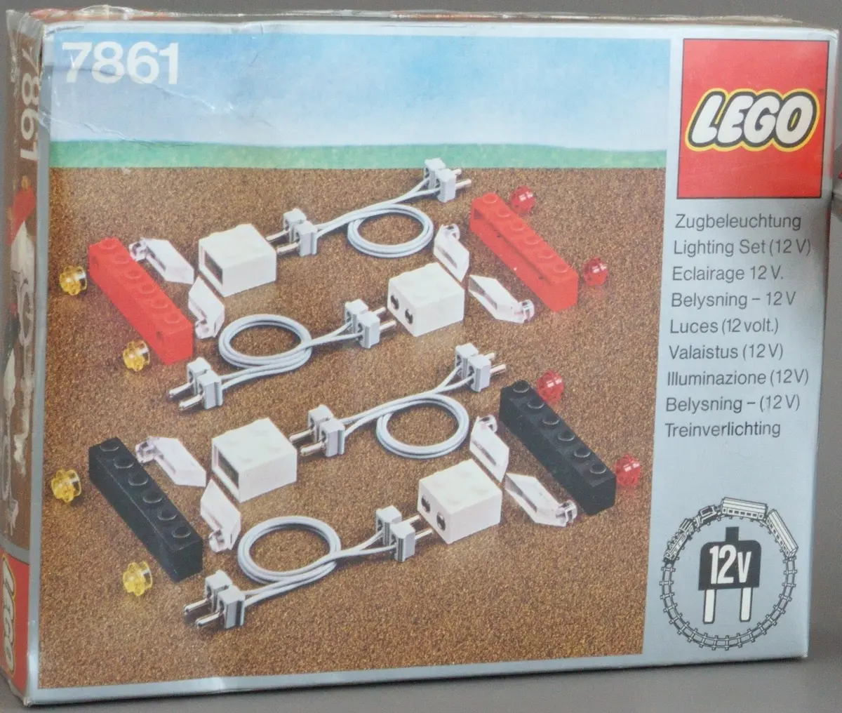 LEGO Trains 7861 Lighting Set Electric 12V set, image 9