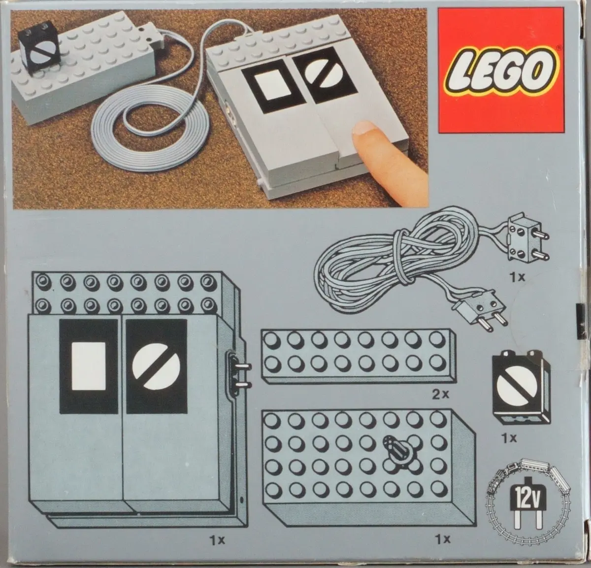 LEGO Trains 7863 Remote Controlled Point Motor 12V set, image 7