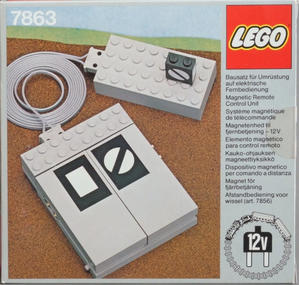 LEGO Trains 7863 Remote Controlled Point Motor 12V set, image 6