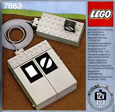 LEGO Trains 7863 Remote Controlled Point Motor 12V set, image 2