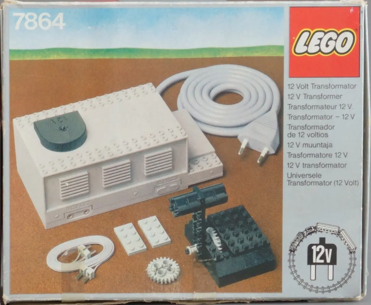 LEGO Trains 7864 Transformer / Speed Controller 12V set, image 21