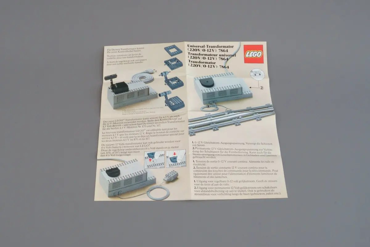 LEGO Trains 7864 Transformer / Speed Controller 12V set, image 14