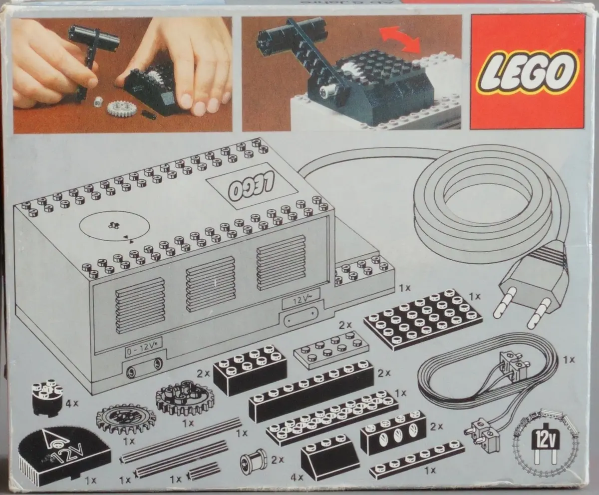 LEGO Trains 7864 Transformer / Speed Controller 12V set, image 22