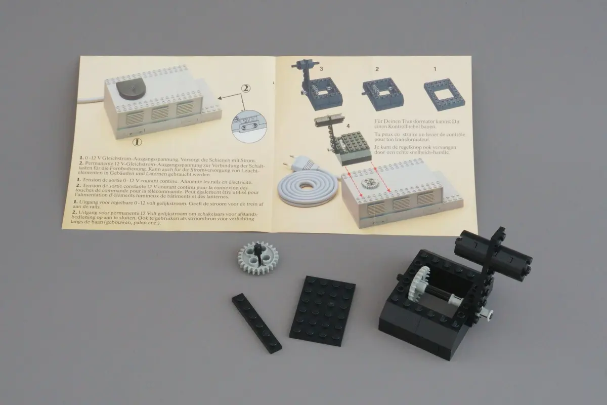LEGO Trains 7864 Transformer / Speed Controller 12V set, image 10