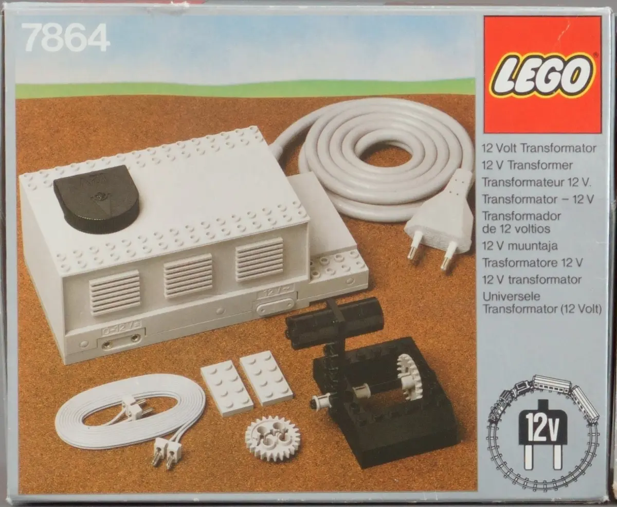 LEGO Trains 7864 Transformer / Speed Controller 12V set, image 19