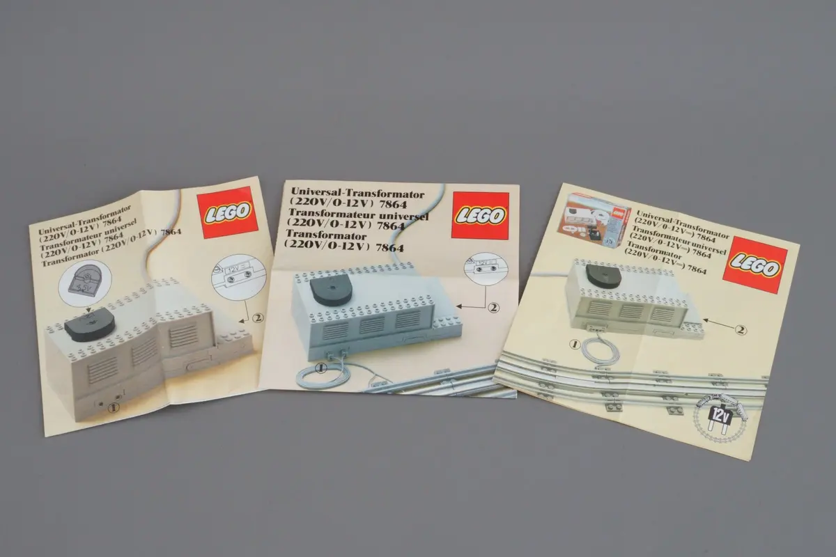 LEGO Trains 7864 Transformer / Speed Controller 12V set, image 11