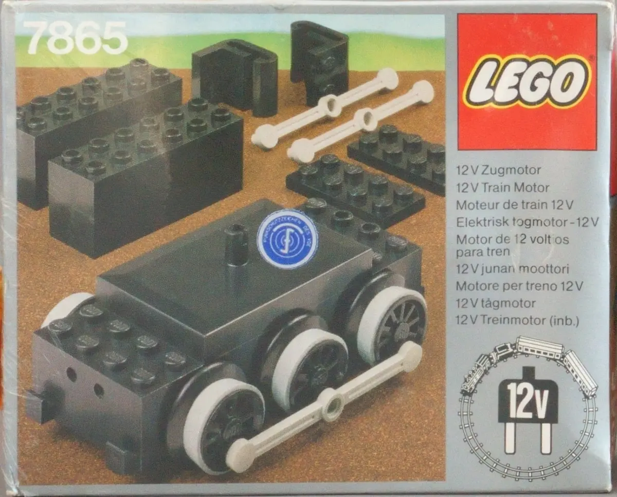 LEGO Trains 7865 Motor Replacement Unit for Battery or Motor-Less Trains 12V set, image 11