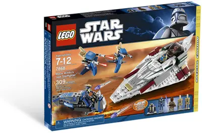LEGO Star Wars 7868 Mace Windu's Jedi Starfighter set, image 4