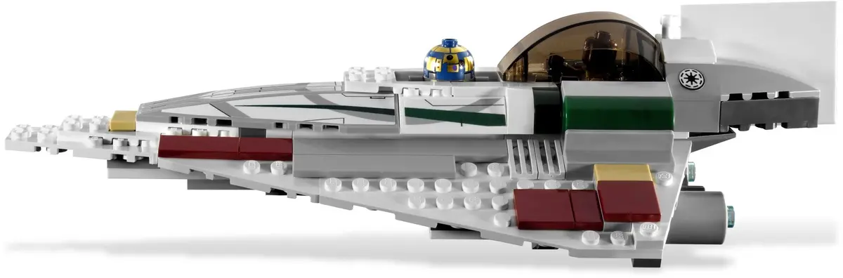 LEGO Star Wars 7868 Mace Windu's Jedi Starfighter set, image 13