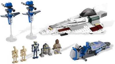 LEGO Star Wars 7868 Mace Windu's Jedi Starfighter set