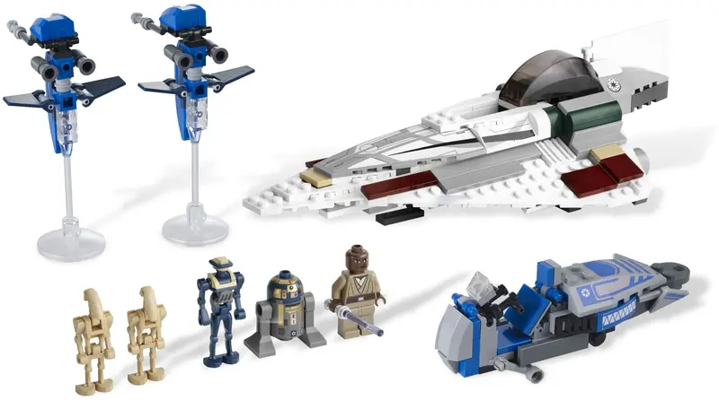 LEGO Star Wars 7868 Mace Windu's Jedi Starfighter set
