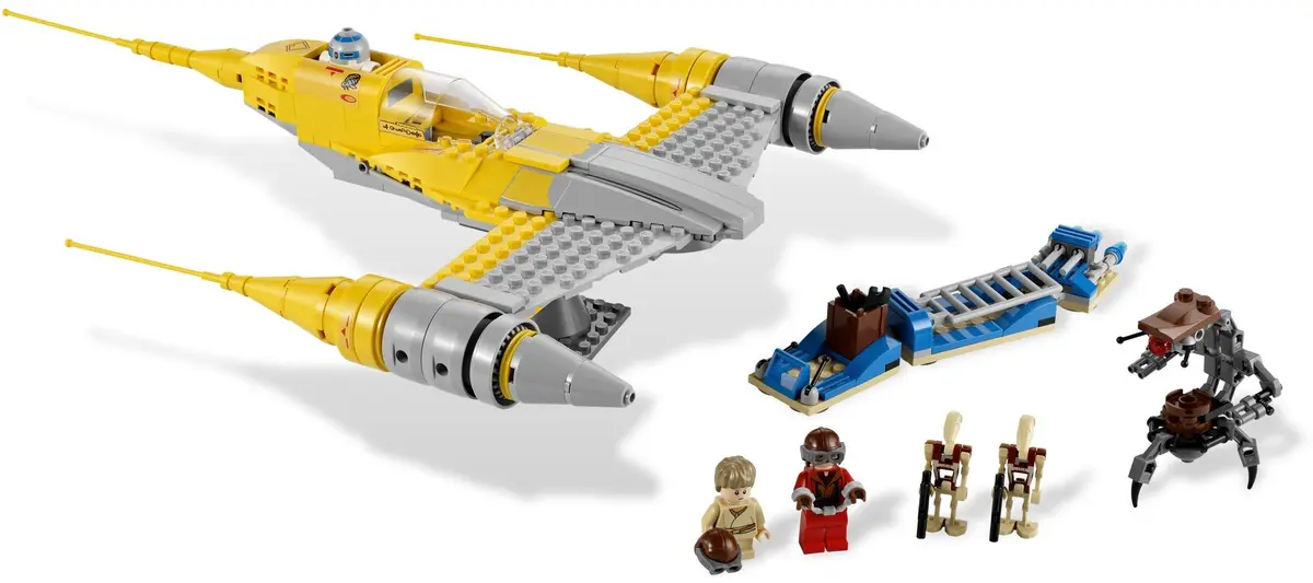 LEGO Star Wars 7877 Naboo Starfighter set