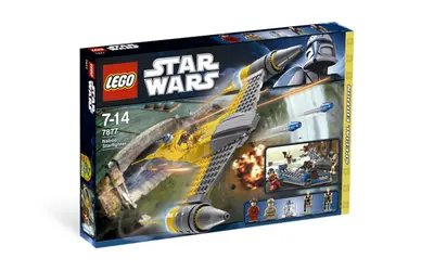 LEGO Star Wars 7877 Naboo Starfighter set, image 4