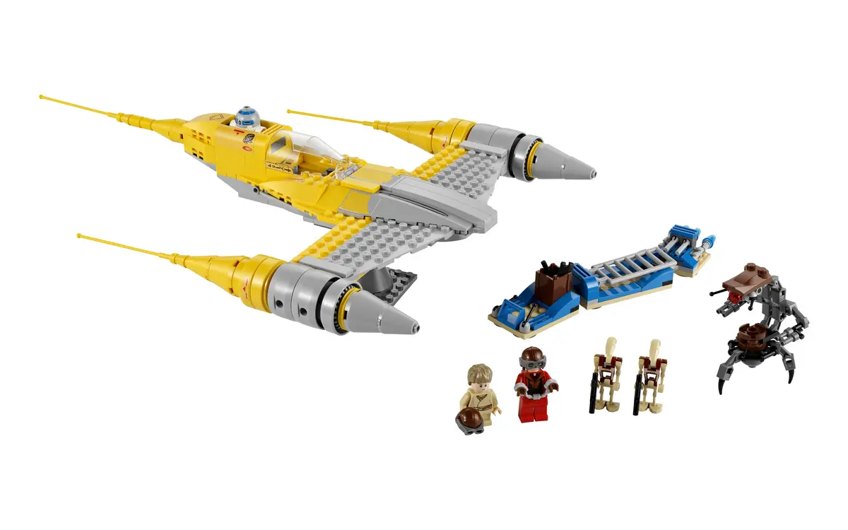 LEGO Star Wars 7877 Naboo Starfighter set, image 3