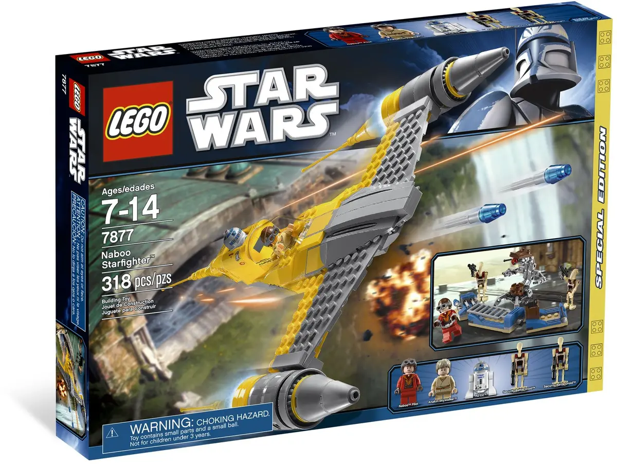 LEGO Star Wars 7877 Naboo Starfighter set, image 10
