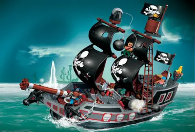 LEGO DUPLO 7880 Big Pirate Ship set