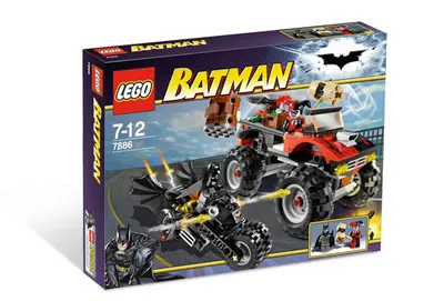 LEGO Batman 7886 The Batcycle: Harley Quinn's Hammer Truck set, image 3