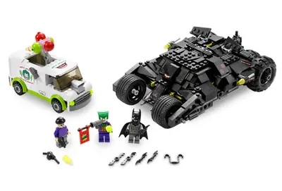 LEGO Batman 7888 The Tumbler: Joker's Ice Cream Surprise set, image 2