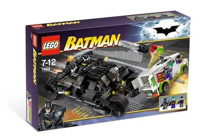 LEGO Batman 7888 The Tumbler: Joker's Ice Cream Surprise set, image 3