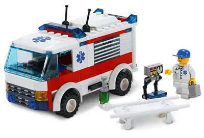 LEGO City 7890 Ambulance set, image 2