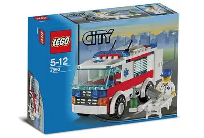 LEGO City 7890 Ambulance set, image 3