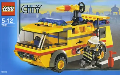 LEGO City 7891 Airport Fire Truck set