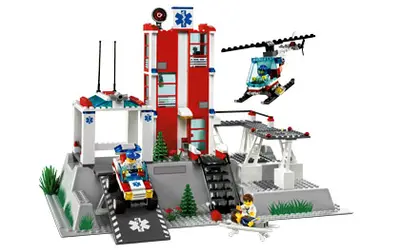 LEGO City 7892 Hospital set, image 2