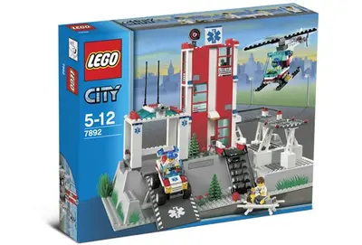 LEGO City 7892 Hospital set, image 4
