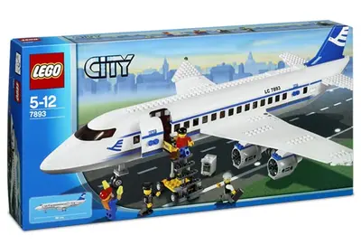 LEGO City 7893 Passenger Plane set, image 3