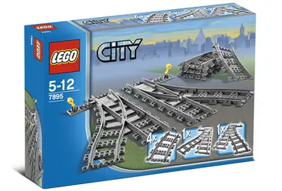 LEGO City 7895 Switching Tracks set, image 3