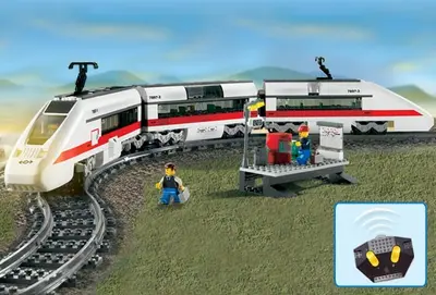 LEGO City 7897 Passenger Train set, image 4