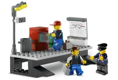 LEGO City 7897 Passenger Train set, image 5