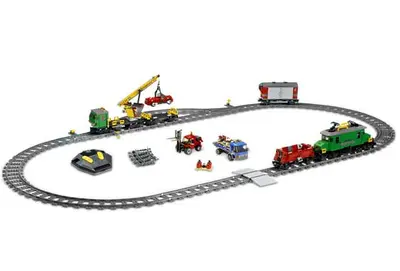 LEGO City 7898 Cargo Train Deluxe set, image 3