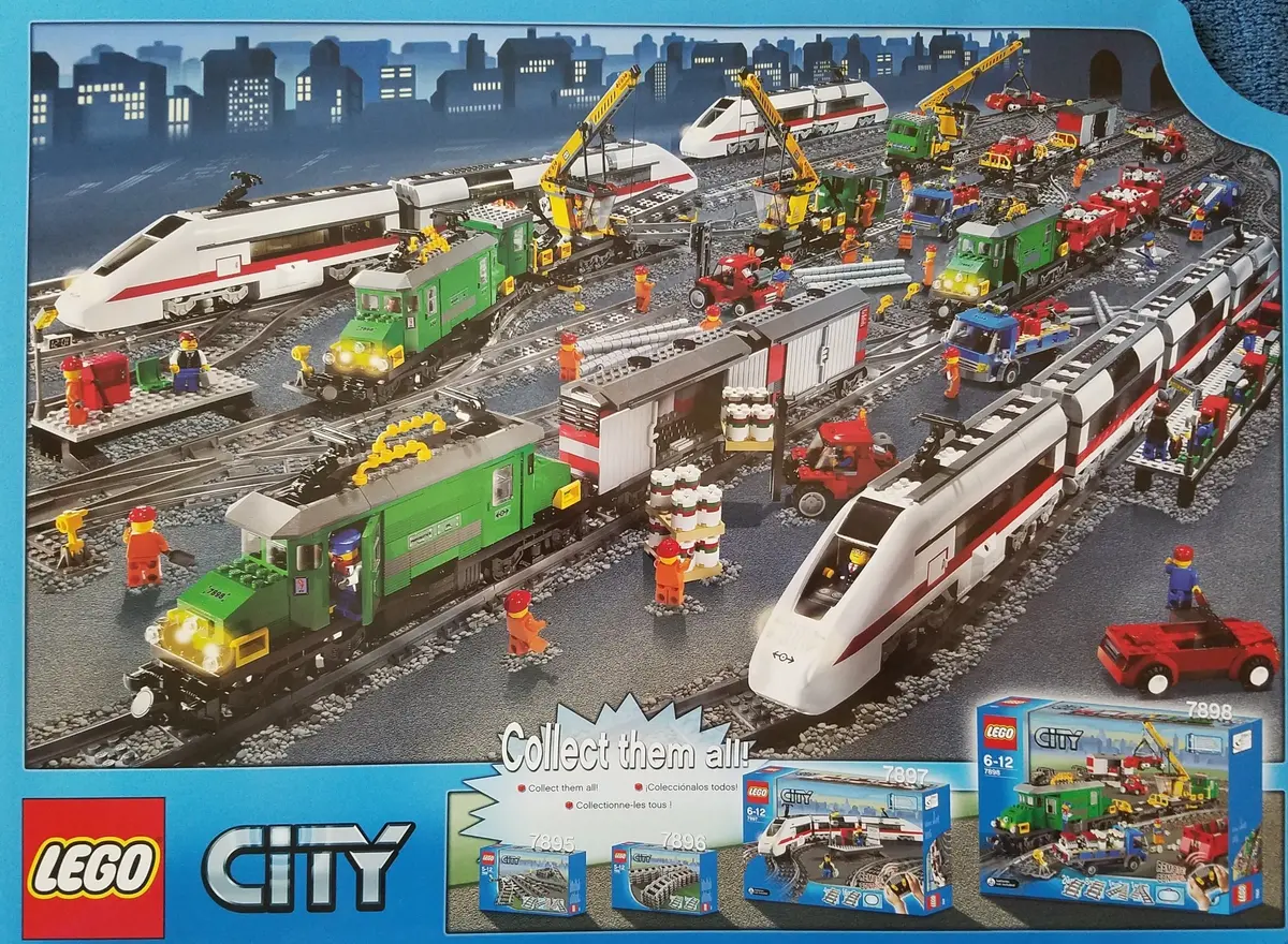 LEGO City 7898 Cargo Train Deluxe set, image 5